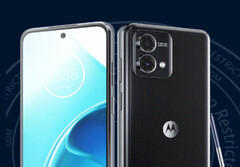Le Motorola &#039;Geneva&#039; semble être un autre smartphone de milieu de gamme de la société. (Image source : 91mobiles &amp;amp; @evleaks)