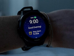 Les Forerunner 570 et Forerunner 970 ont reçu simultanément la même mise à jour bêta, cette dernière étant illustrée. (Source de l'image : Garmin)