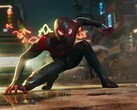 Spider-Man : Miles Morales présente des flaques d'eau tracées par les rayons. (Source de l'image : Insomniac Games)