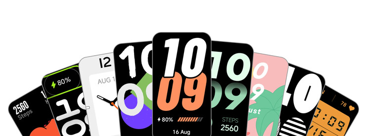 Le Smart Band 11 Active est également livré avec plus de 100 cadrans préinstallés.
