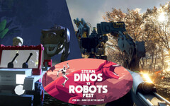 Les dernières soldes Steam opposent les fossiles préférés de tous aux merveilles les plus puissantes de l'humanité, avec des réductions spectaculaires à la clé. (Source de l'image : Steam)