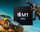 Le Apple M1 Pro devrait facilement gérer les sessions de jeu occasionnelles des utilisateurs de MacBook Pro 2021. (Image source : Apple/Codemasters/Epic - édité)