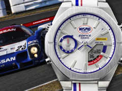 La montre Edifice x Nismo ECB-S10NIS-7A de Casio est une édition limitée. (Source de l&#039;image : Casio)