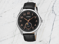 Les montres MTP-M110L-1AV (photo) et MTP-M110RL-5AV de Casio seront bientôt disponibles. (Source de l'image : Casio, édité)