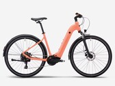 Vélo électrique Rockrider E-ACTV 500 Peach Orange de Decathlon