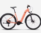 Vélo électrique Rockrider E-ACTV 500 Peach Orange de Decathlon