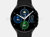 Le rendu de Galaxy Watch Active 4 superposé à un cadran de montre. (Source de l'image : @heyitsyogesh)