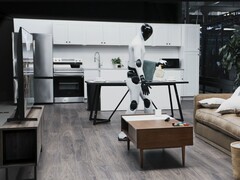 Le robot humanoïde Figure 03 nettoie un salon