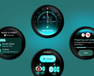 Wear OS 7 propose des widgets à la place des tuiles en plein écran.