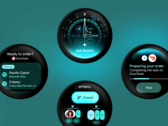 Wear OS 7 propose des widgets à la place des tuiles en plein écran.