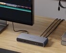 La station d'accueil HyperDrive Thunderbolt 4 prend en charge des écrans d'une résolution allant jusqu'à 8K 60 Hz. (Image source : Hyper)