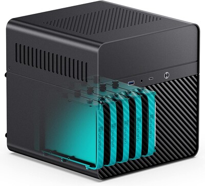 Le Jonsbo N2 est un excellent boîtier NAS, mais il est cher. Mieux vaut l'acheter lorsqu'il est en promotion (Source : Amazon)
