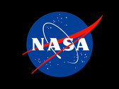 Logo de la NASA sur fond noir (Source de l'image : NASA ; AI-edited)