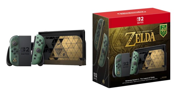 La Nintendo Switch 2 – The Legend of Zelda – Édition 40e anniversaire sortira le 29 octobre.