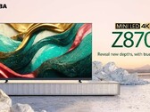 Le téléviseur MiniLED 4K Toshiba Z870 a été conçu pour les joueurs. (Source de l'image : Toshiba)
