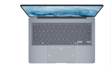 Clavier et pavé tactile de l'Asus Zenbook 14