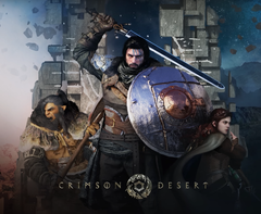 Kliff et ses alliés Greymane se tiennent prêts. Le compte à rebours pour la sortie de Crimson Desert en 2026 commence. (Source de l'image : Sony)