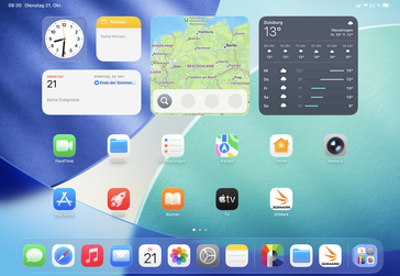 iPadOS 26 avec un design en verre liquide