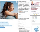 L'extension Chrome Tariff Lens en action (Image Source : Self)