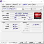 CPU-Z : AMD Radeon RX Vega