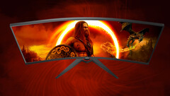 L'AOC Gaming CU34G2XE/BK devrait être disponible en décembre. (Source de l'image : AOC)