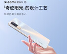 Le Xiaomi Civi 1S dans sa couleur 