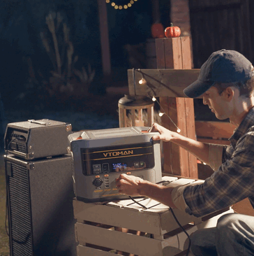 La centrale électrique portable FlashSpeed 2400 de Vtoman peut être étendue jusqu'à une capacité de 2 816 Wh