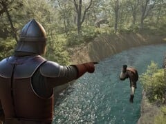 Gate Guard Simulator a été annoncé sur Steam le 9 décembre. (Source de l'image : Steam / Forklift Interactive via YouTube)