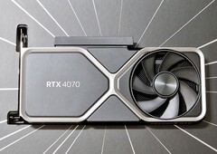 La GeForce RTX 4070 est censée avoir les mêmes performances que la RTX 3080. (Source de l'image : @GiannisDavid)