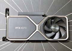 La GeForce RTX 4070 est censée avoir les mêmes performances que la RTX 3080. (Source de l&#039;image : @GiannisDavid)