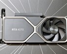 La GeForce RTX 4070 supuestamente rinde como la RTX 3080. (Fuente de la imagen: @GiannisDavid)