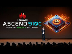 L&#039;annonce de la puce AI de l&#039;Ascend 910C. (Source de l&#039;image : Huawei)