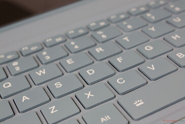 L'ensemble de la base du clavier vacille lors de la frappe, ce qui donne l'impression que les touches sont plus spongieuses qu'elles ne le sont en réalité