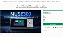 État du financement de la campagne Kickstarter du Muse 300 au 30 juin 2026