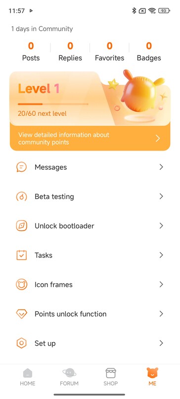 Les utilisateurs peuvent commencer le processus en sélectionnant l'élément de menu