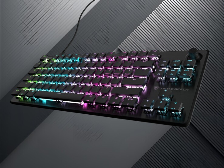 Clavier Turtle Beach Vulcan II TKL incliné