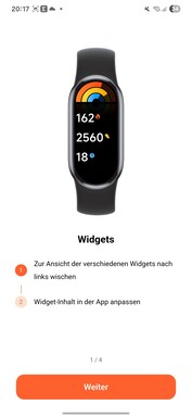 Configuration du Xiaomi Smart Band 10