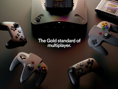 L&#039;Analogue 3D prend en charge les manettes filaires classiques de la N64 et les manettes sans fil. (Source de l&#039;image : Analogue)