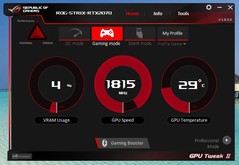 ASUS GPU Tweak II (mode Jeu)