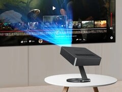 Ce projecteur portable est livré avec un support (Source d&#039;image : 8849)