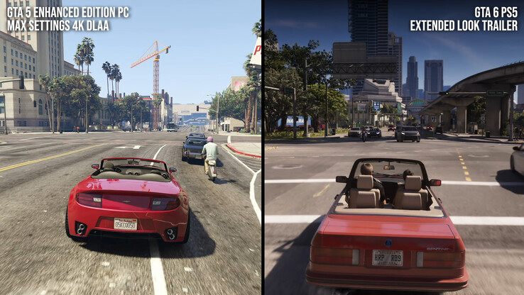 Grand Theft Auto V Enhanced Edition utilise une implémentation du RT assez similaire à celle de GTA VI, mais les reflets sont nettement meilleurs sur PC. Cela ne dit toutefois pas tout.
