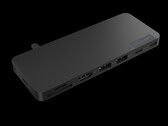 La station d'accueil USB-C Slim Travel Dock arrivera le même mois que la station d'accueil USB-C Dual Display Travel Dock, plus chère. (Source de l'image : Lenovo)