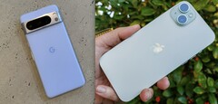 Selon les rumeurs, l'iPhone 17 "Slim" déplacerait le module de l'appareil photo en position centrale supérieure, à l'instar du Pixel Pro. (Source : Notebookcheck)