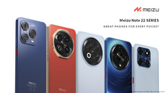 Les derniers smartphones de Meizu. (Source de l'image : Meizu)