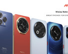 Les derniers smartphones de Meizu. (Source de l'image : Meizu)