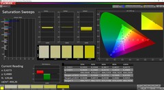 CalMAN - Saturation calibrée