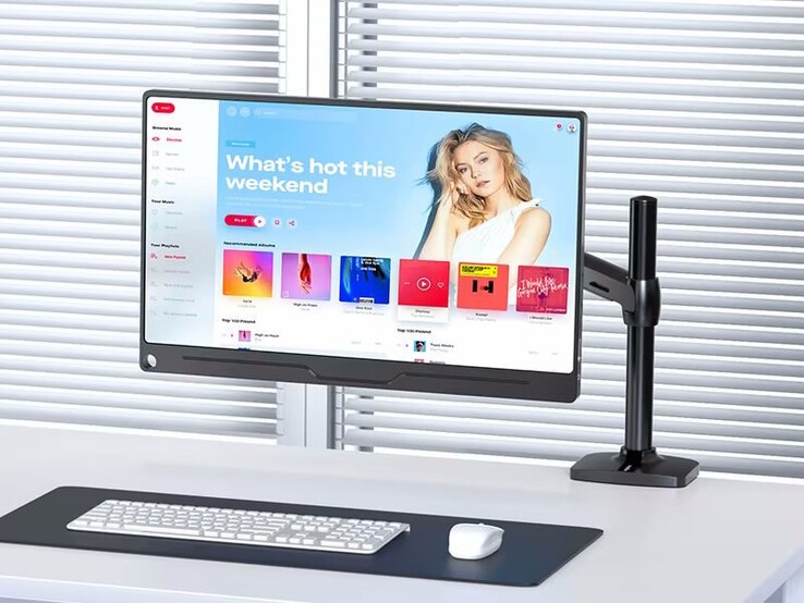Le moniteur est compatible avec les supports VESA (Source de l'image : Uperfect)