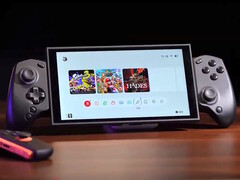 La manette de jeu sans fil Abxylute S8 s&#039;étire pour s&#039;adapter à la Nintendo Switch ainsi qu&#039;à d&#039;autres appareils mobiles. (Source de l&#039;image : Abxylute)