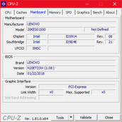 ThinkPad X280 - CPU-Z : carte-mère.