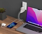 Le chargeur USB-C HyperJuice 140 W est compatible avec divers gadgets, notamment les MacBooks, les iPhones et les appareils Android. (Image source : Hyper)